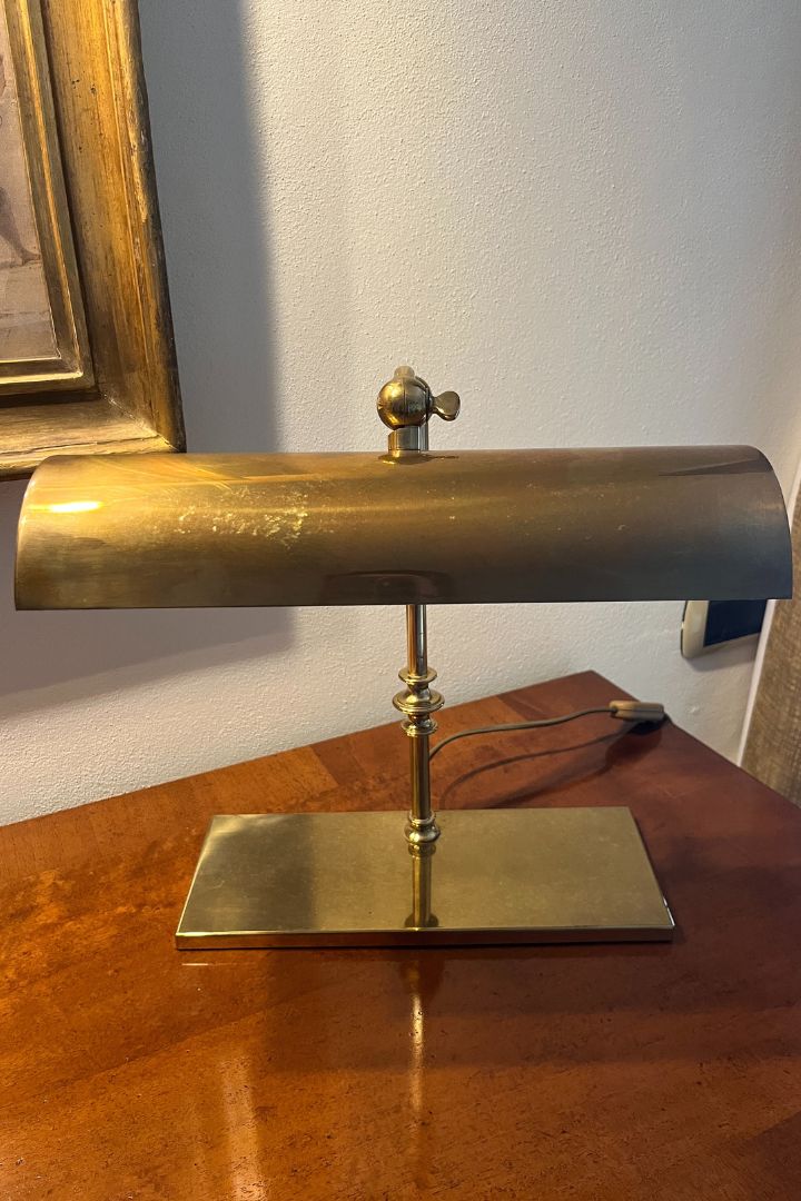 Lampada ministeriale ottone